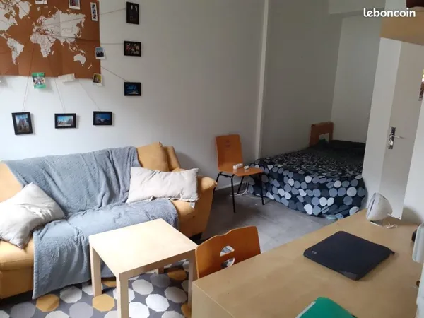 T1bis 30 m² calme sans vis à vis