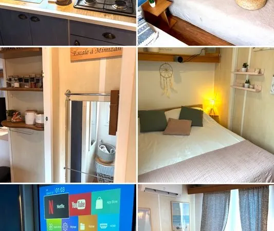 URGENT À VENDRE : MOBIL-HOME "CLÉ EN MAIN" + JARDIN 135m² - TOUT INCLUS