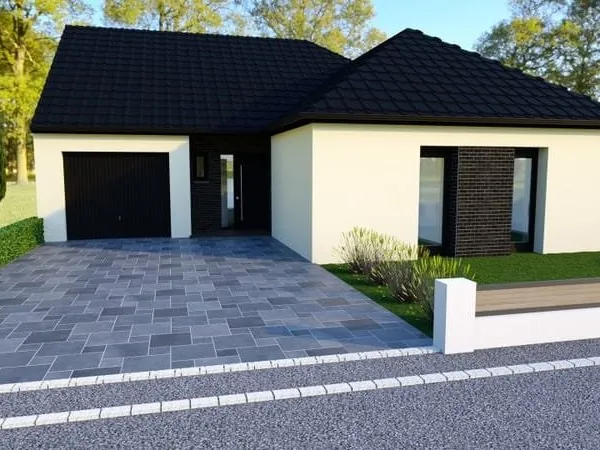 Maison 2 pièces 80 m²