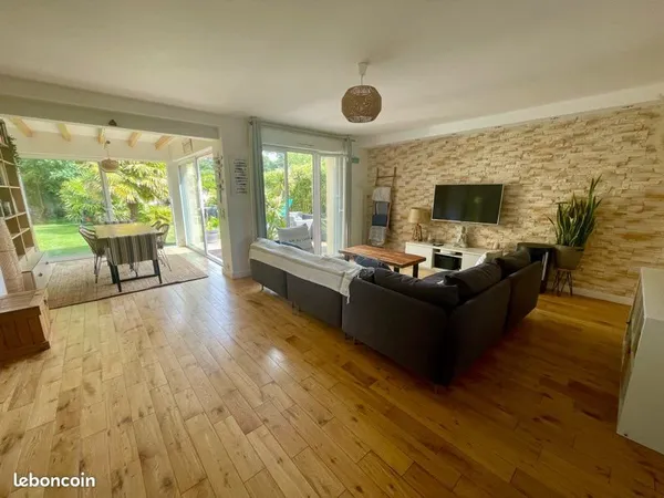 🌿 Maison familiale meublée avec jardin paysager - 3 chambres - Pornichet 🌿