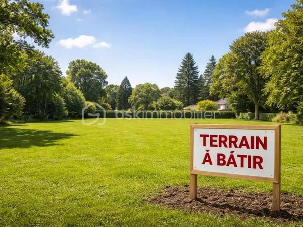 Terrain à bâtir, prêt à accueillir votre projet
