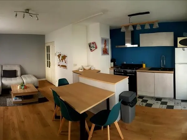Appartement - RDC - 45,36 m2 - 2 pièces - Meublé