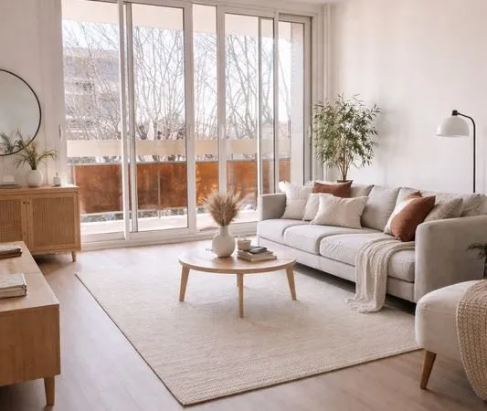 T4 lumineux 66 m² + balcon + véranda + parking - Lyon 8