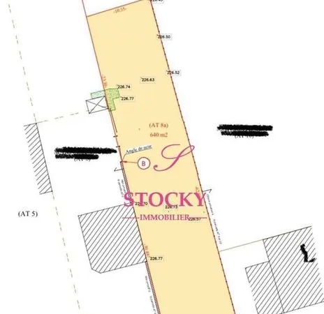 Terrain 640 m² DOMBASLE SUR MEURTHE