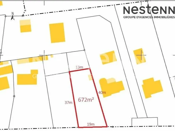 TERRAIN A VENDRE sur la commune de DONGES, proche axe Nantes, Saint Nazaire, Prinquiau