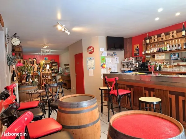 A vendre fond de commerce bar restaurant epicerie