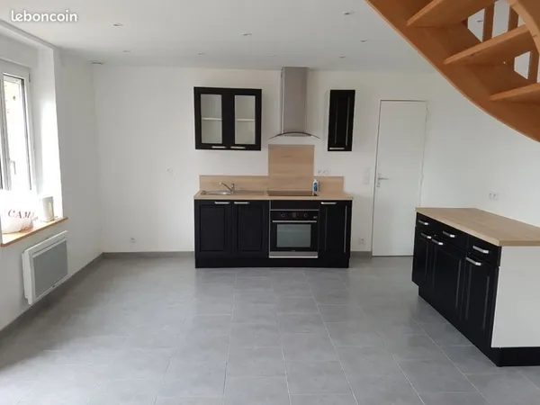 Maison mitoyenne avec 2 chambres