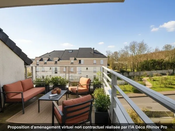 Appartement familial 79 m² - Dernier étage - Terrasse - Résidence récente