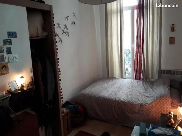 Chambre meublée à louer proche Palais Longchamp