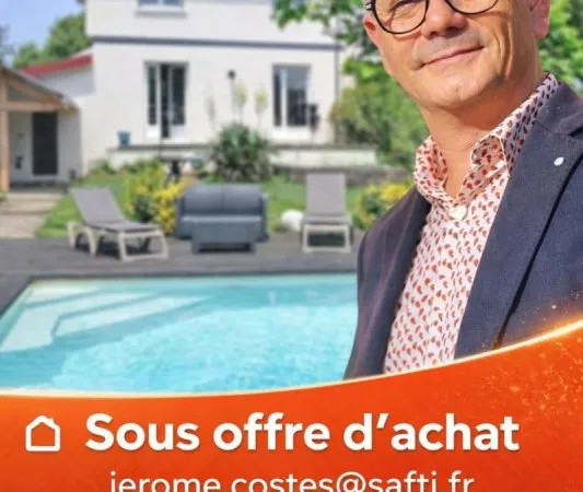 Maison rénovée 4 Chambres - Piscine - terrain de 3300 m2 dont 1800 m2 constructibles