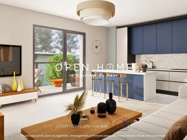Appartement neuf 3 pièces 62 m² avec balcon Sud-Ouest Saverne