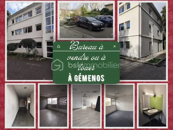 Bureaux 2 pièces 52 m²