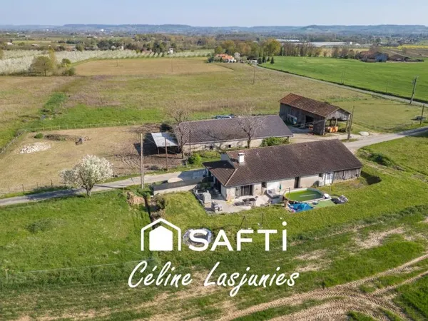 Maison rénovée avec dépendances - Environnement calme et naturel