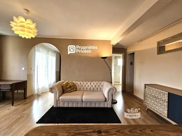 T2 lumineux avec balcon 50 m² -Dernier étage - Centre-ville d'Agen
