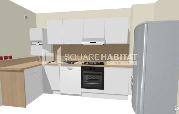 Appartement 2 pièces 41 m²