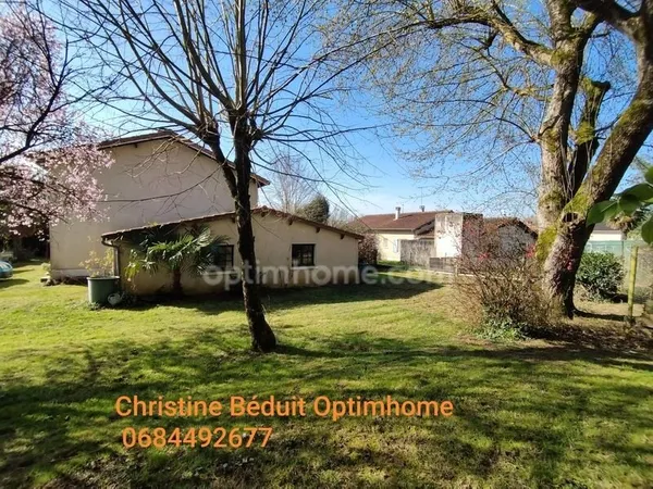 CHARENTE, VAL DE BONNIEURE, Maison sur sous-sol, 3 chambres, garage, terrain arboré 1457 m²