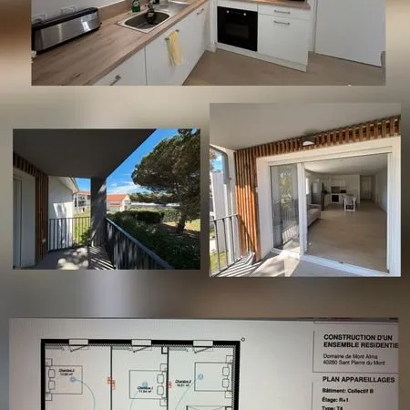 Appartement T4 84m²