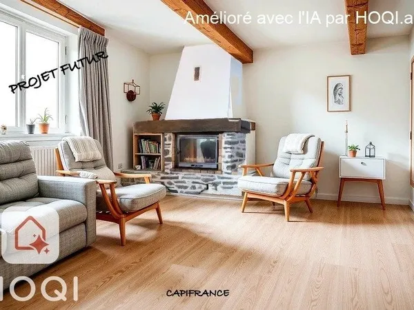 ENTRAGES (04000) A vendre MAISON de caractère de type 3 de 88 M2 avec terrasse et garage