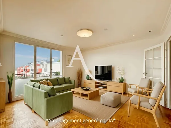 Appartement 3 pièces 59 m²
