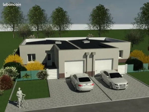 Montdidier - Maison neuve de plain-pied idéalement située - 225 000