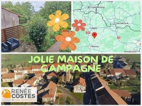 Vente en nue propriété - H68 ans - CRAINCOURT (57590)