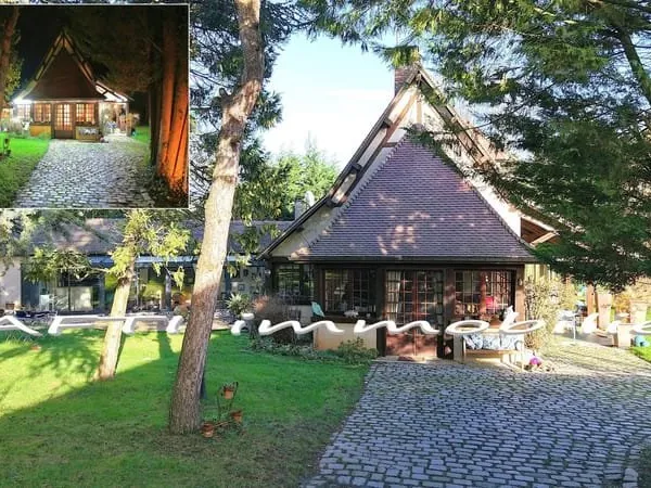 Propriété de 10 pièces, 5 chambres, 2 vérandas, piscine d'intérieur, terrain clos de 3500m2.