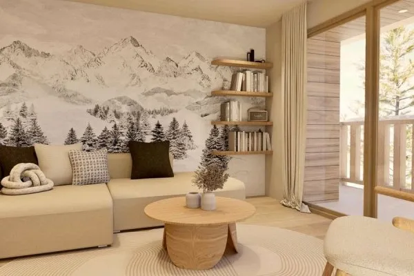 LES GETS 74260 - DUPLEX 3 PIÈCES, RÉSIDENCE LES LODGES DU MONT-CHERY