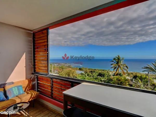 Appartement T2 Bis vue mer - 46 m2 - Les Avirons