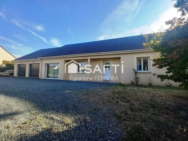 ARDENTES, PAVILLON T7 AVEC JARDIN, DOUBLE GARAGE ET PISCINE