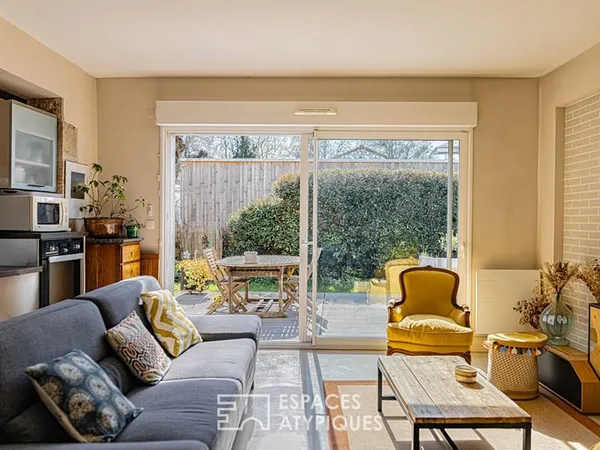 Appartement avec jardin proche de la Loire
