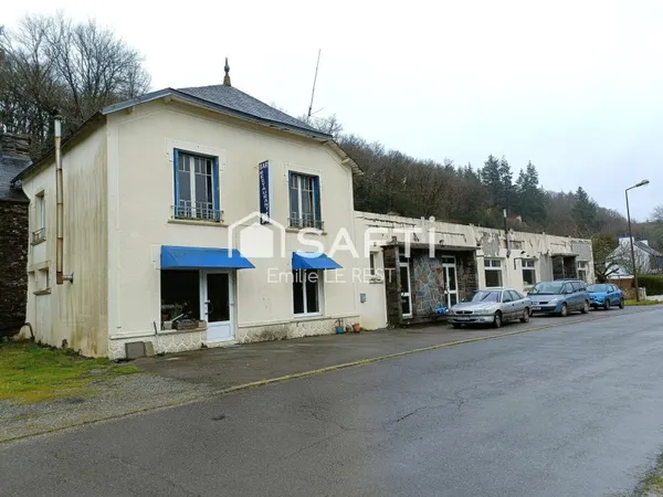 Local commercial 600m2 dans un environnement bucolique