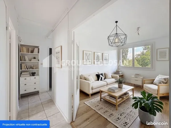 Appartement 3 pièces 55 m²