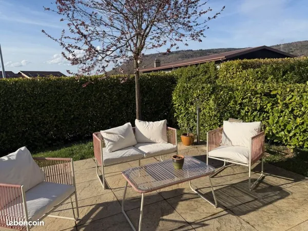 T4 duplex avec jardin et garage - proche Genève, au calme