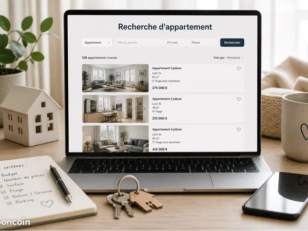 Location appartement t2