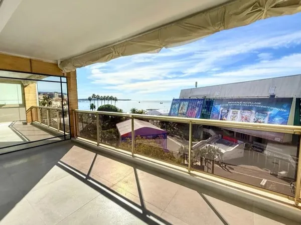 A vendre - Cannes Croisette - Appartement vue mer et Palais des Festivals