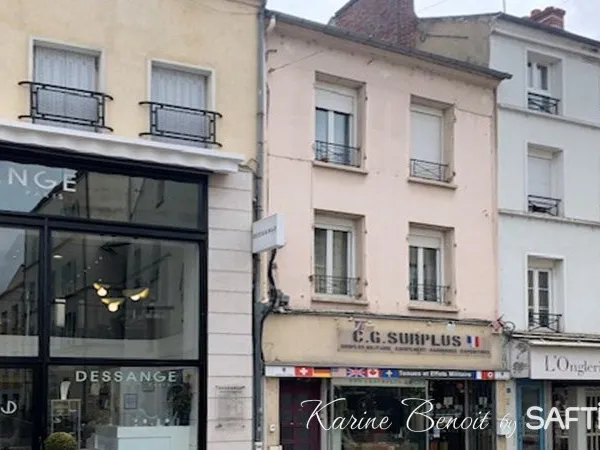 Immeubles centre ville de Melun