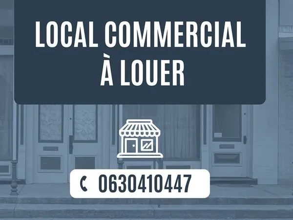 Local commercial à La Rochelle proche centre ville