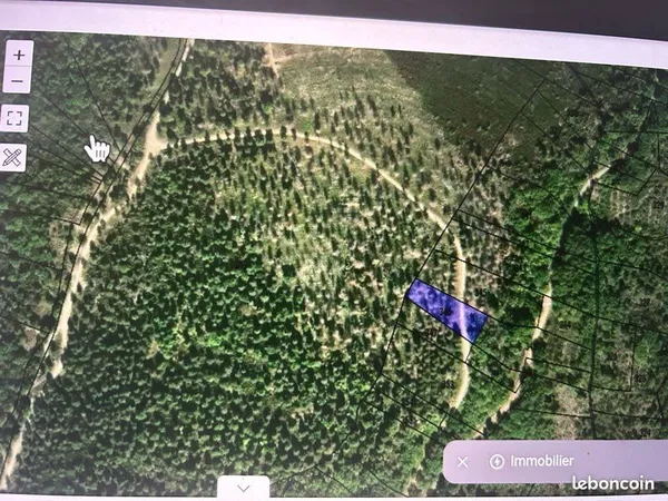 Vends terrain de loisir
