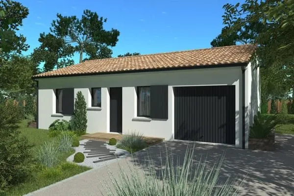 MAISON 2 CHAMBRES AVEC GARAGE