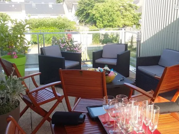 Maison hyper centre avec double garage, jardin, grande terrasse