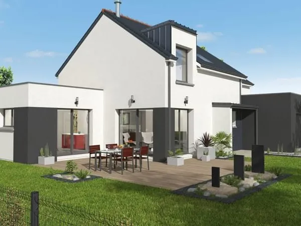 Projet de construction d'une maison 119 m² avec terrain ...