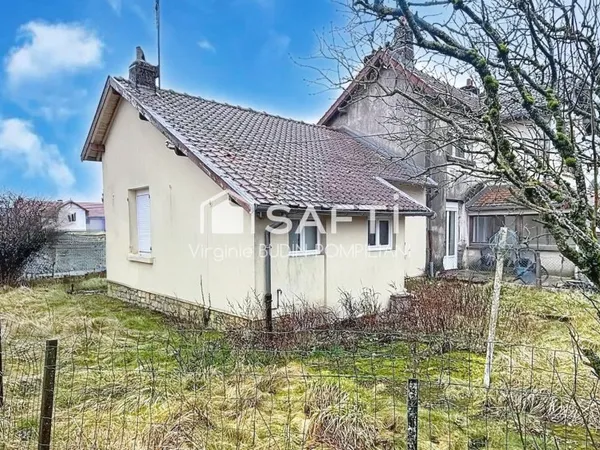 Maison Mercy Bas 2 chambres garage et jardin