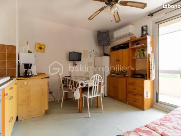 Studio 1 pièce 18 m²