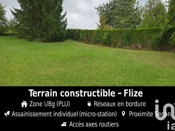 Terrain 1000 m²