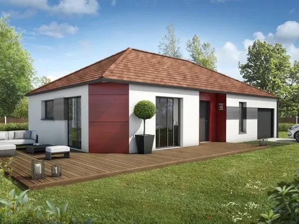 Terrain+Maison à Agey 3 chambres