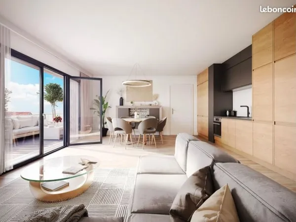Appartement 3 pièces 60 m²