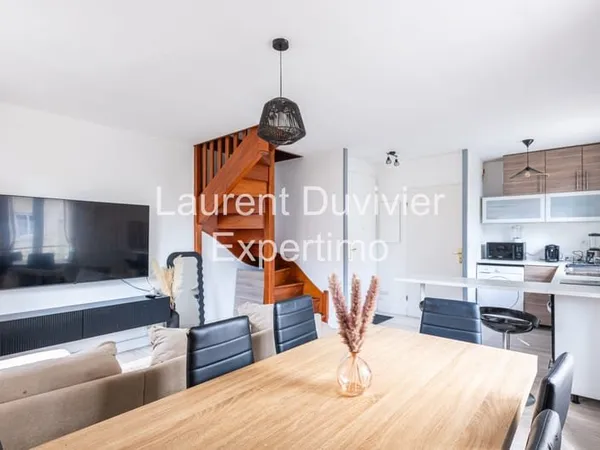 2 Pièces sans travaux de 42m2 en duplex dans résidence de 19