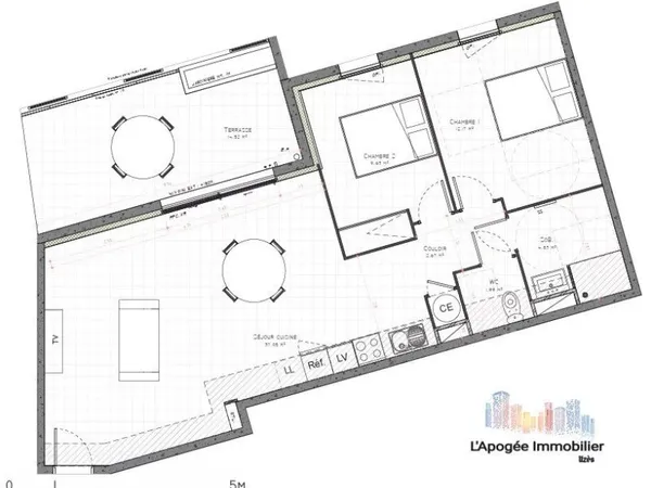 Appartement T3 - Résidence neuve à Uzès (VEFA)
