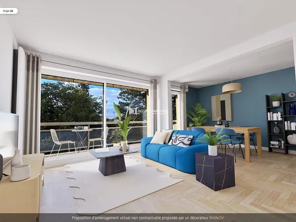 Appartement Nantes Erdre 5 pièces de 98.24 m²