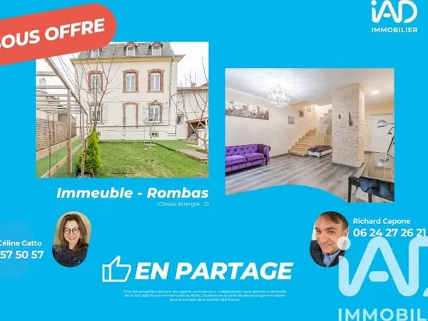 Bâtiment 4 pièces 311 m²